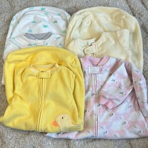 4 Carter sleep sacks